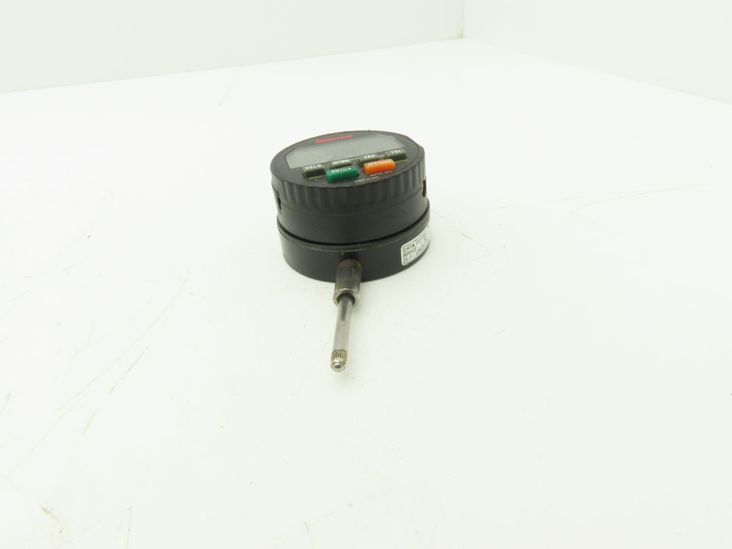 Starrett F2730-1 Wisdom Digital Indicator 0-1" 25mm .0001" -Cracked glass, Works