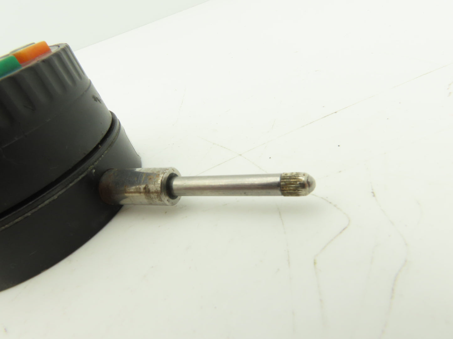 Starrett F2730-1 Wisdom Digital Indicator 0-1" 25mm .0001" -Cracked glass, Works