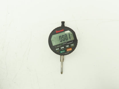 Starrett F2730-1 Wisdom Digital Indicator 0-1" 25mm .0001" -Cracked glass, Works