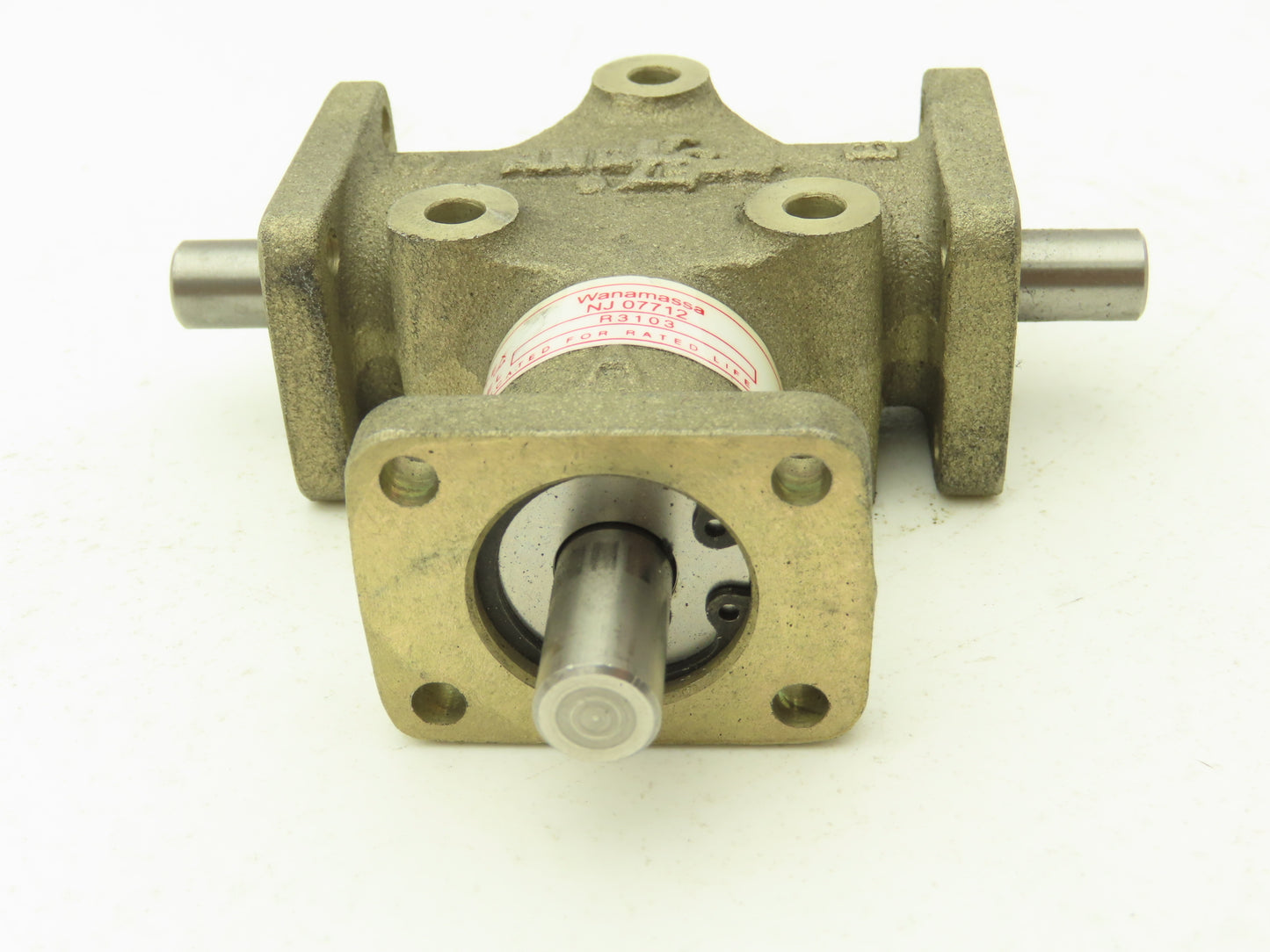 Andantex NJ 07712 R3103 Anglgear Drive 1:1 Ratio, Type 3-way 2-Output Shafts