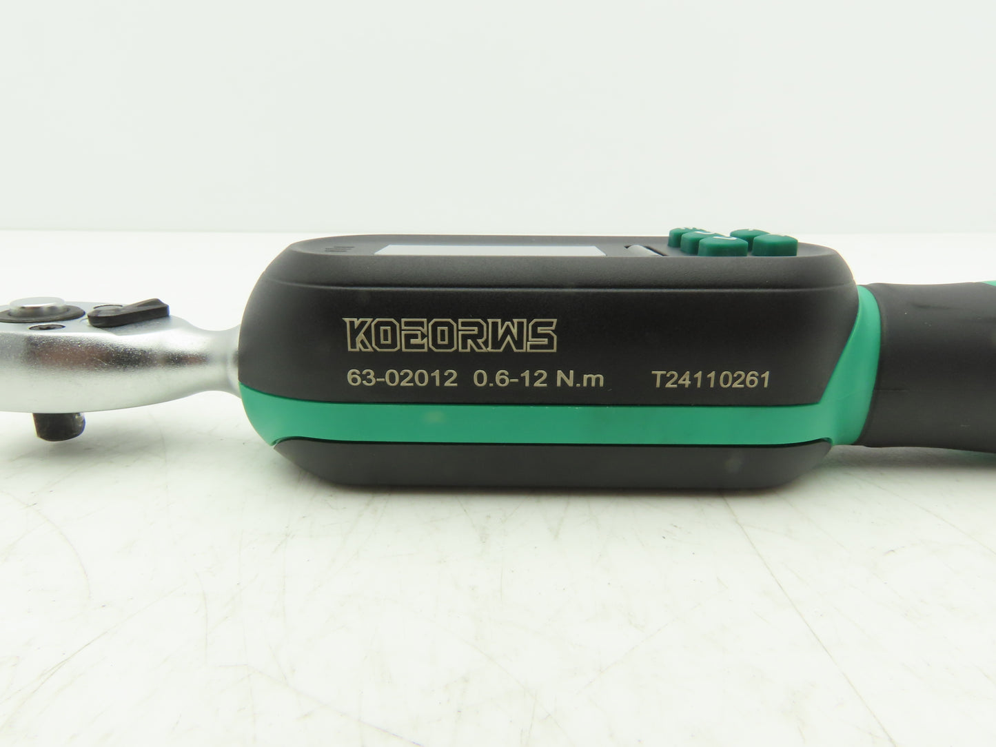 Koeorws 63-02012 Digital Torque Wrench 1/4" Sq Drive 0.6-12Nm