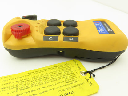 Magnetek FLEX EX2 Overhead Crane Hoist Radio Remote Control 4 Button 2 Speed