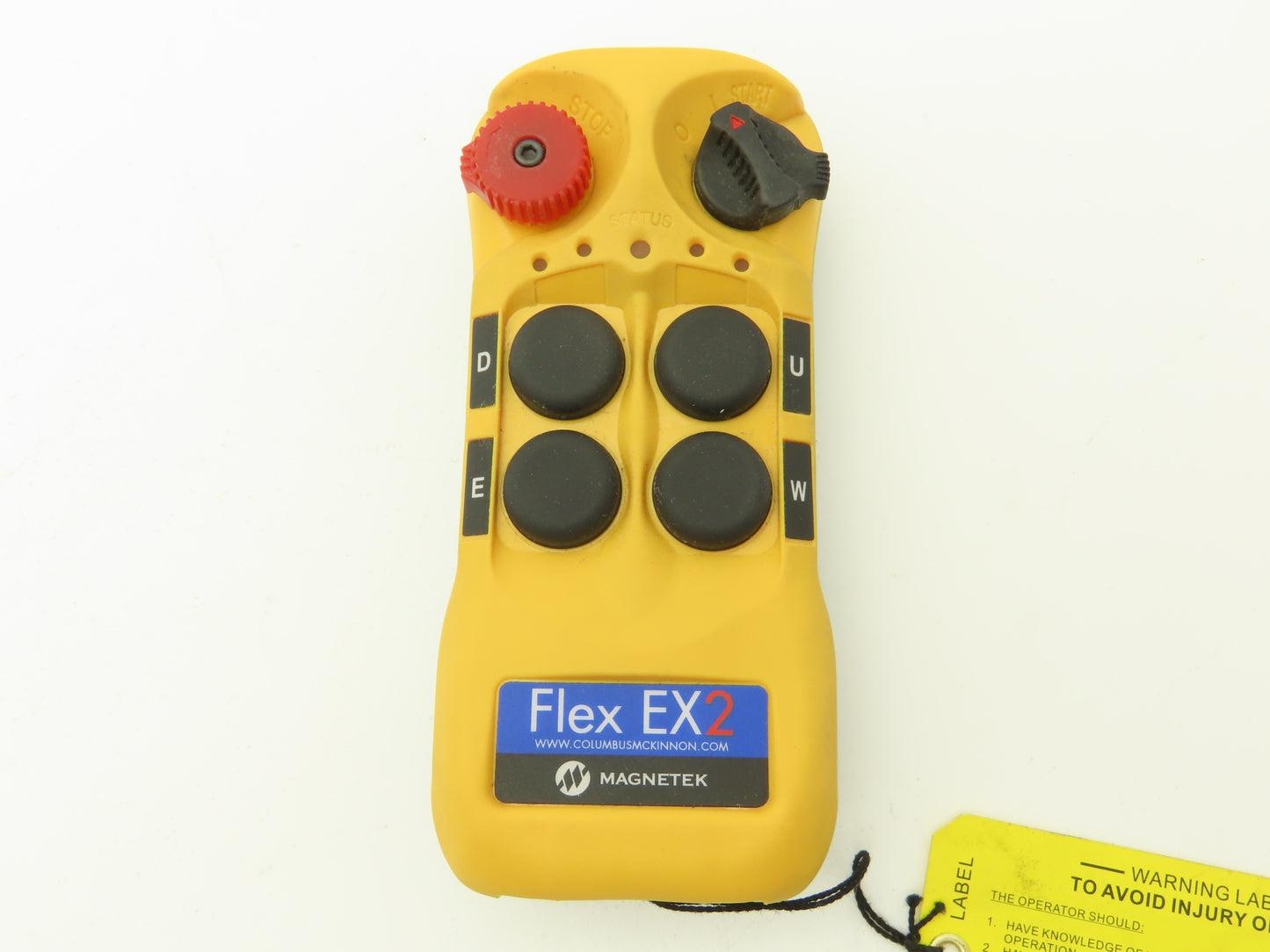 Magnetek FLEX EX2 Overhead Crane Hoist Radio Remote Control 4 Button 2 Speed