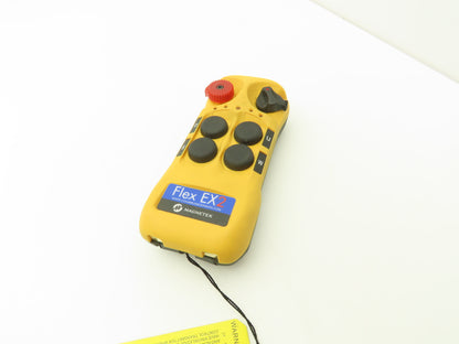 Magnetek FLEX EX2 Overhead Crane Hoist Radio Remote Control 4 Button 2 Speed