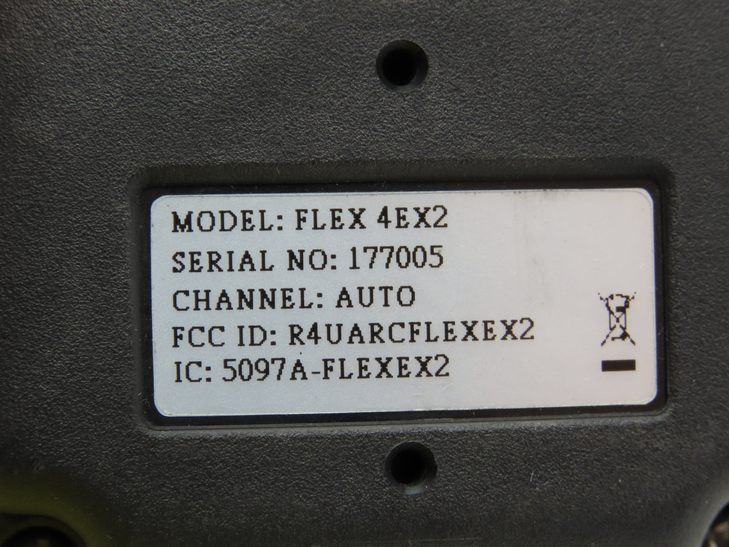 Magnetek FLEX EX2 Overhead Crane Hoist Radio Remote Control 4 Button 2 Speed