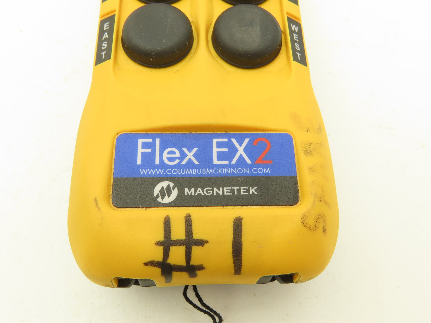 Magnetek FLEX EX2 Overhead Crane Hoist Radio Remote Control 4 Button 2 Speed