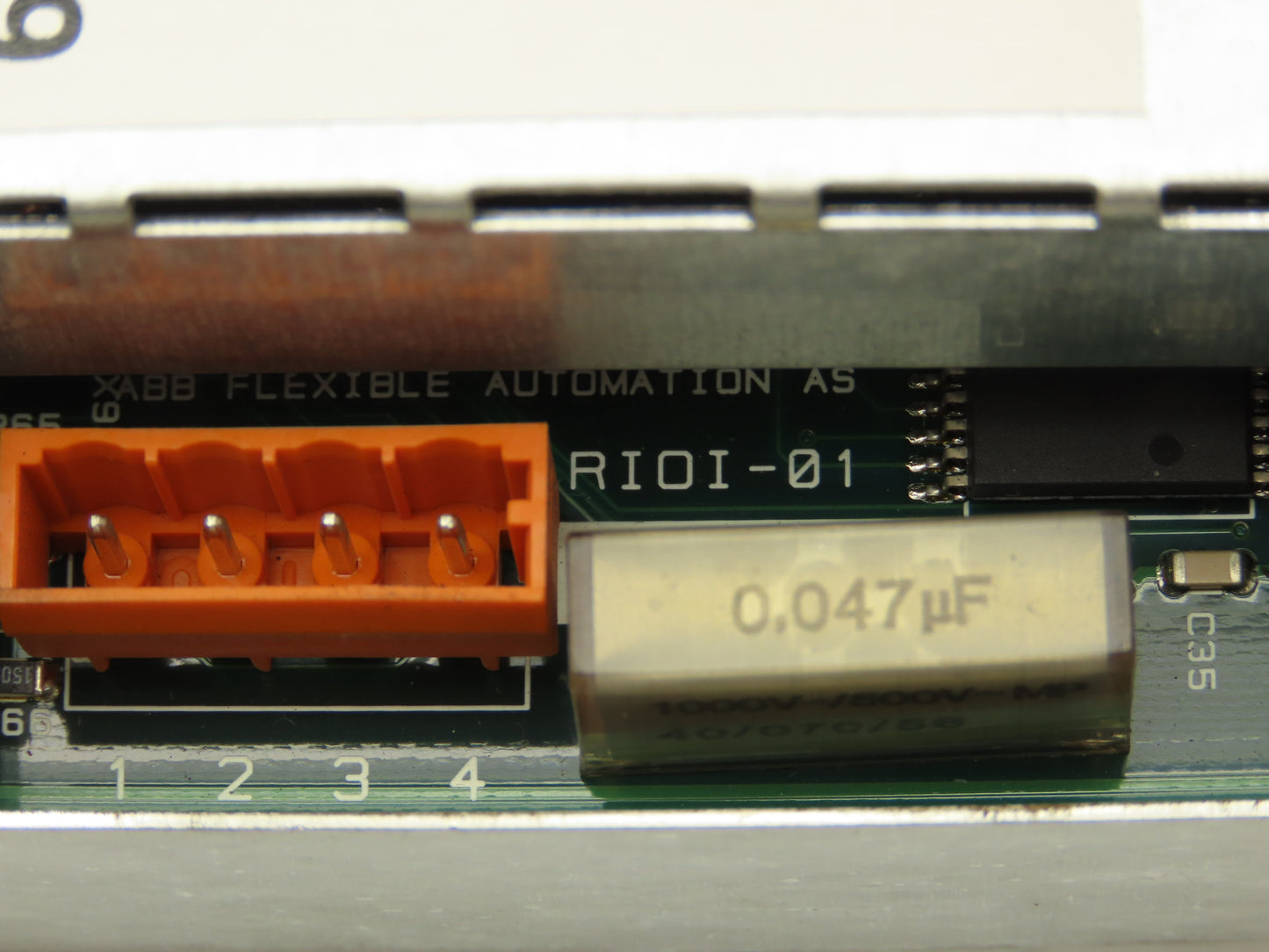 ABB 3HNE 00025-1/17 DSQC 350A RIOI-01 Robot Communication Board PCB