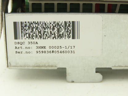 ABB 3HNE 00025-1/17 DSQC 350A RIOI-01 Robot Communication Board PCB