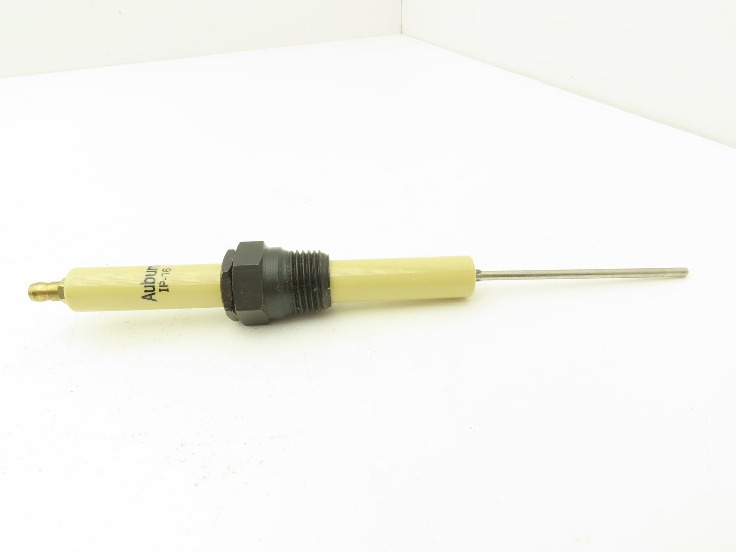 Aubum IP-16 Igniter 1/2" NPT-14 Hex Nut 15/16" Nickel Electrode .12" Dia x 3" L