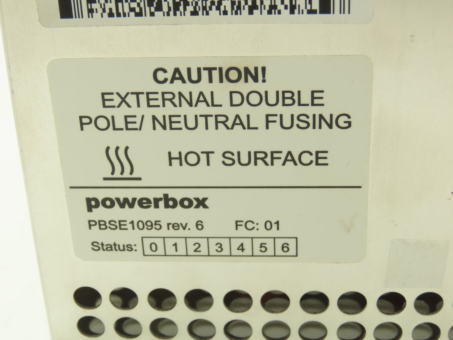ABB 3HAC 026253-001 Revision 06 DSQC661 Powerbox Power Supply