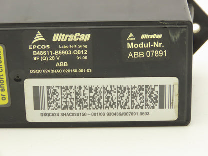 EPCOS ABB DSQC624 3HAC 020150-001-03 B48611-B5903-Q012 UltraCap Capacitor