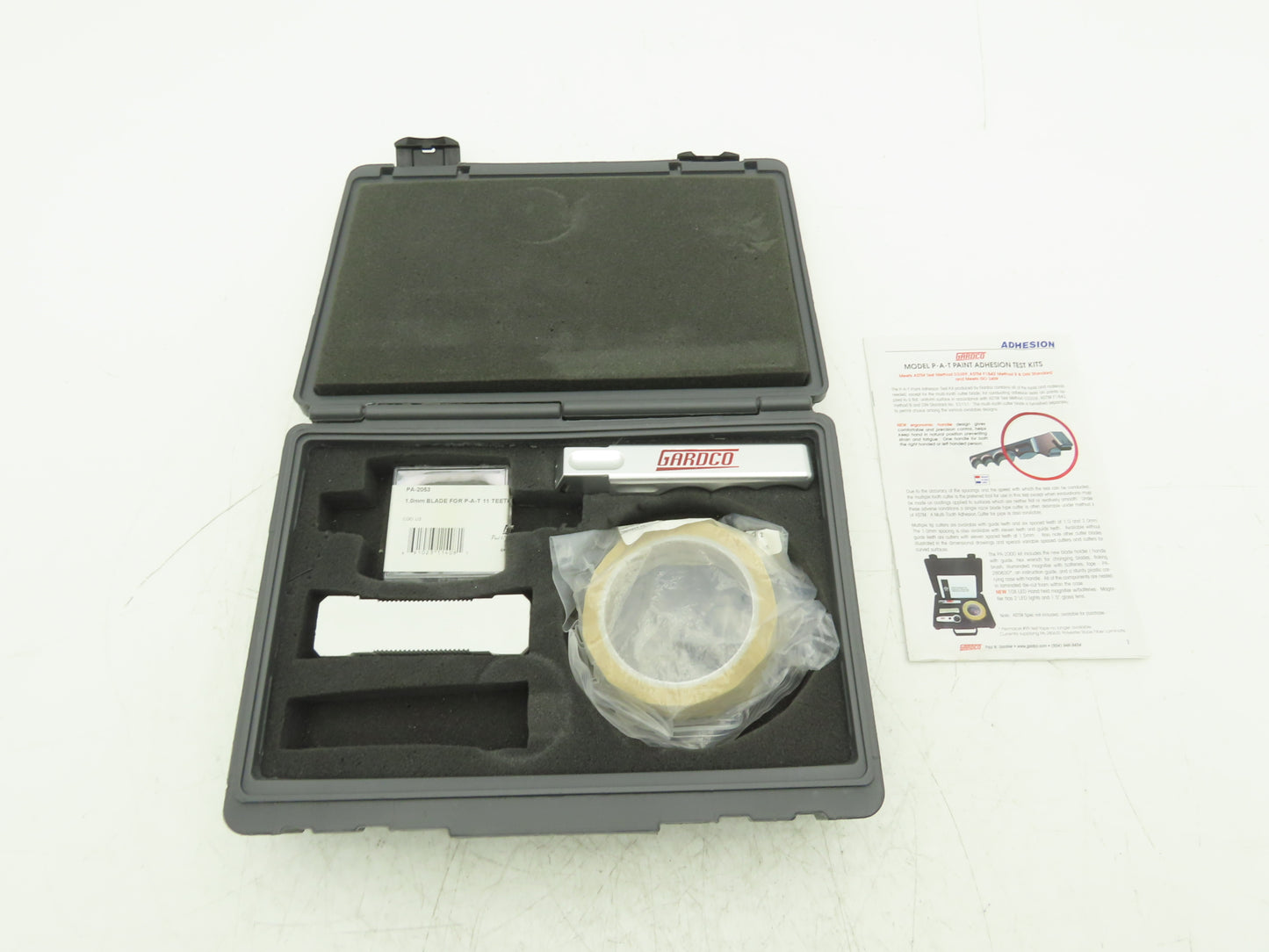 Gardco PA-2000 Cross Cut Paint Adhesion Test Kit with 11-Tooth Cutter PA-2053