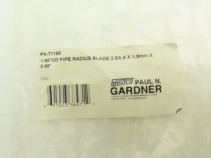 Gardco PA-205810 Paint Adhesion Tester Cutter with 1.0mm 6-Tooth Blades PA-71198