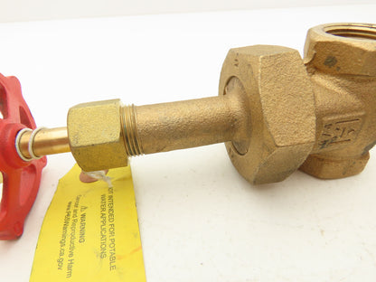 Milwaukee Valve  1151 Rising Stem Gate Valve 3/4" FNPT 150SWP 300 WOG Lot of 3