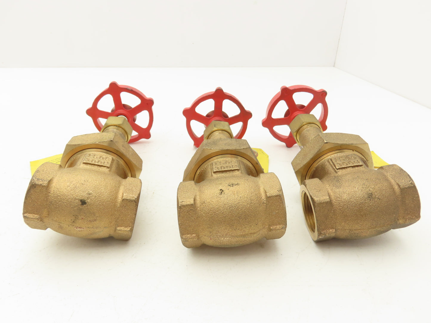 Milwaukee Valve  1151 Rising Stem Gate Valve 3/4" FNPT 150SWP 300 WOG Lot of 3
