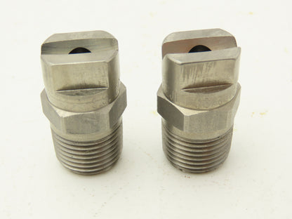 Spraying Systems H3/8U-SS5060 Veejet Stainless Spray Nozzle 3/8" NPT Lot of 12