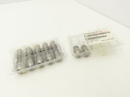 Spraying Systems H3/8U-SS5060 Veejet Stainless Spray Nozzle 3/8" NPT Lot of 12