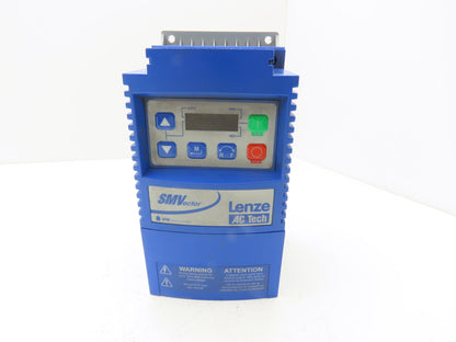 Lenze ESV251N01SXB SMV Drive 1/3HP 1240/240 VAC Input 0-500Hz 0-230 3ph .33Hp