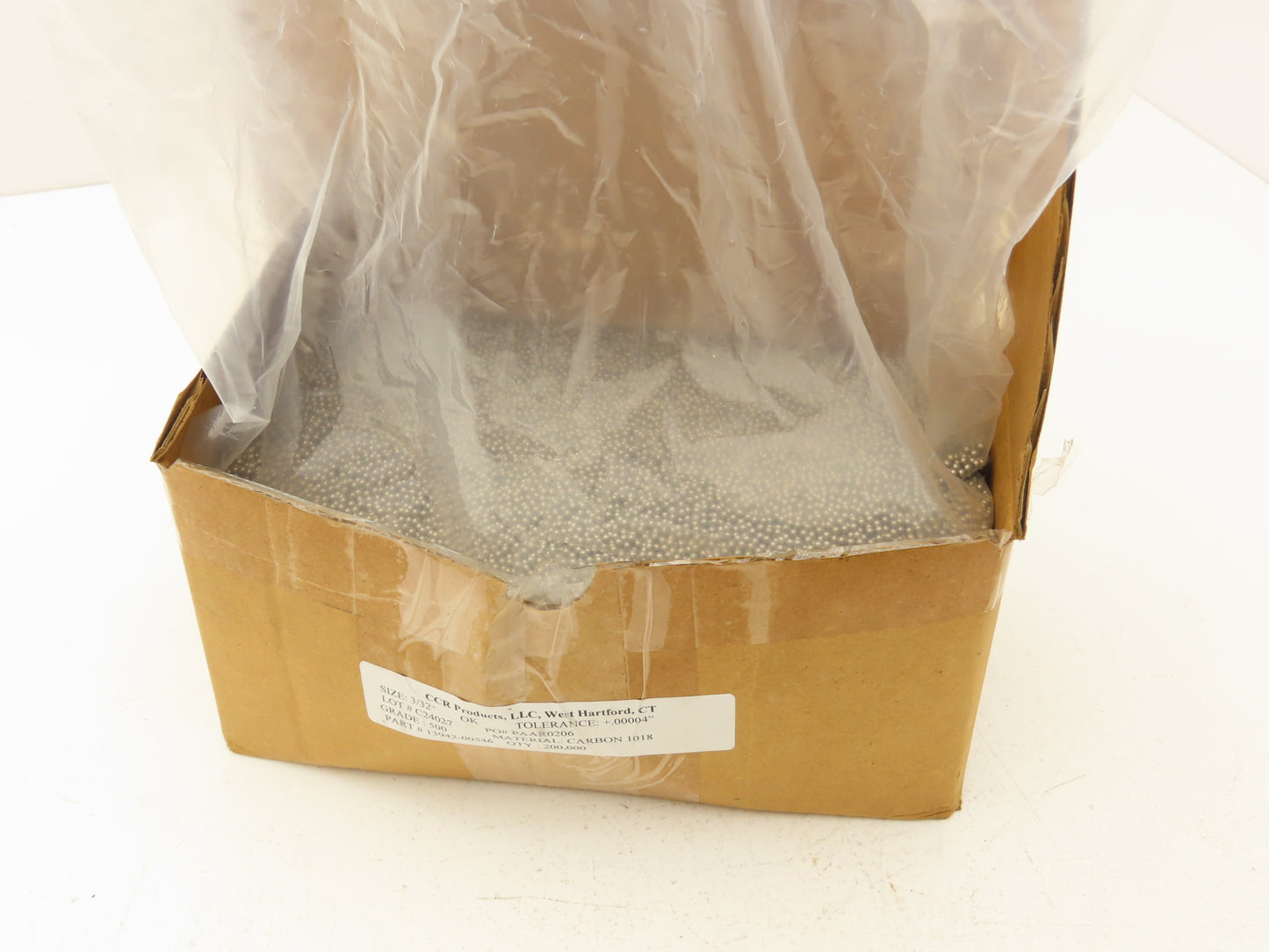 CCR Products 13942-00546 Precision Carbon 1018 Steel Balls 24lbs Grade 500