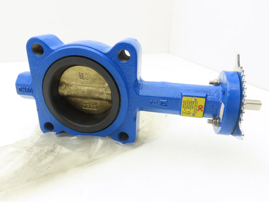 C&C Industries B148-GRC Butterfly Valve 3" Stainless Disc 200 PSI A536 DN80