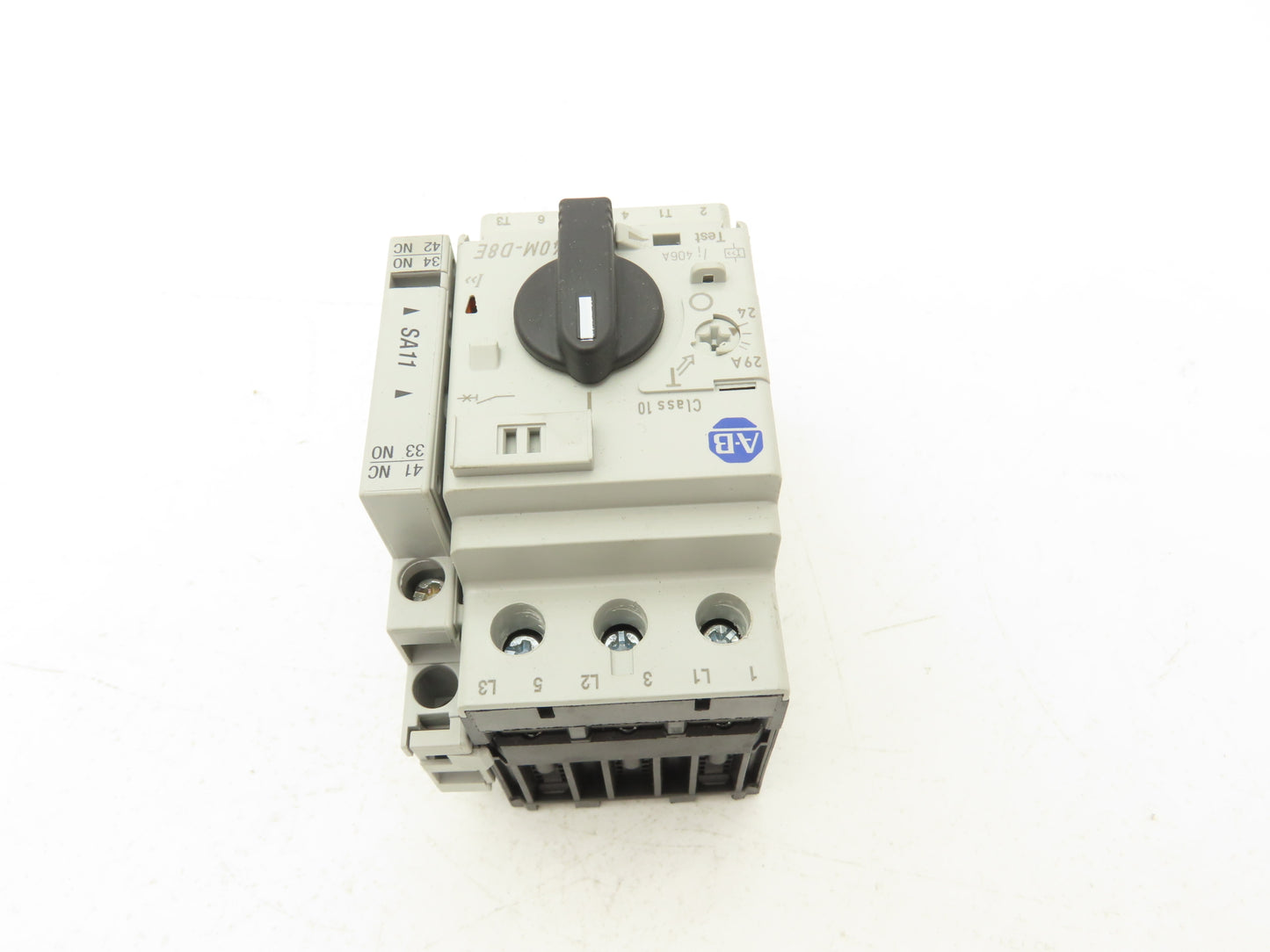 Allen Bradley 140M-D8E-C29 Manual Circuit Breaker Motor Protection 24-29A 3 Pole