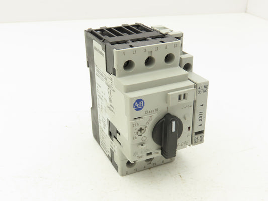 Allen Bradley 140M-D8E-C29 Manual Circuit Breaker Motor Protection 24-29A 3 Pole
