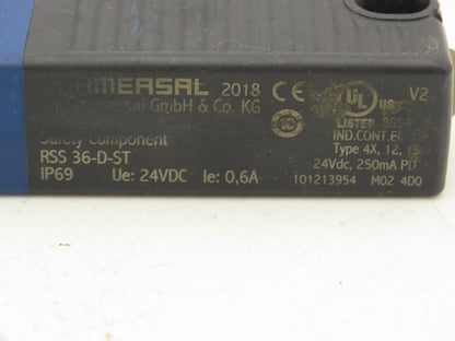 Schmersal RSS 36-D-ST Safety Sensor Electronic RFID 24VDC 101213954