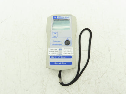 Milwaukee Instruments MW 101 Portable pH Water Meter Tester w/Probe