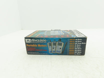 Milwaukee Instruments MW 101 Portable pH Water Meter Tester w/Probe