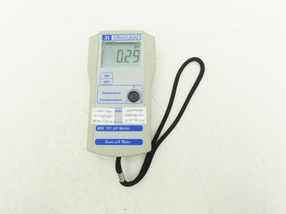 Milwaukee Instruments MW 101 Portable pH Water Meter Tester w/Probe