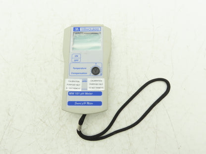 Milwaukee Instruments MW 101 Portable pH Water Meter Tester w/Probe