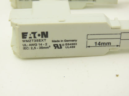Eaton WMZT2P6T Circuit Breaker Busbars 2-3 Pole Extension Terminal Mixed Lot