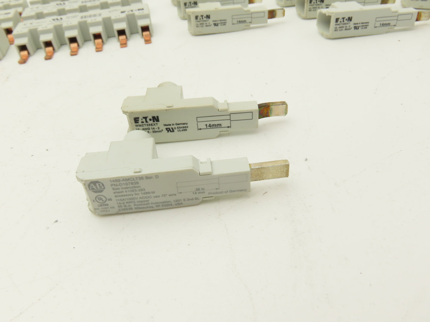 Eaton WMZT2P6T Circuit Breaker Busbars 2-3 Pole Extension Terminal Mixed Lot