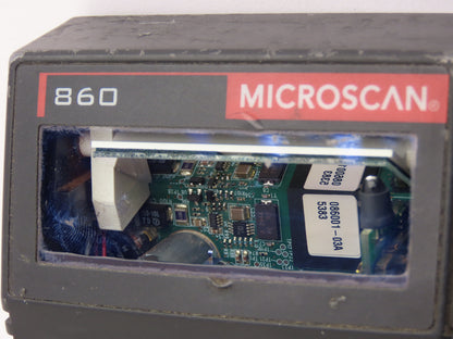 MicroScan FIS-0860-0002G 860 Barcode Scanner Reader Fixed Placement 15° Lens