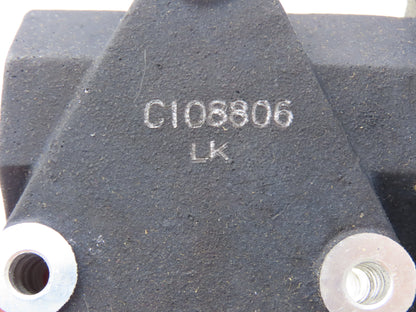 Crown C108806 Zero Max Gear Drive 1:1 Ration 5/8" Shaft 2 Way Right Angle