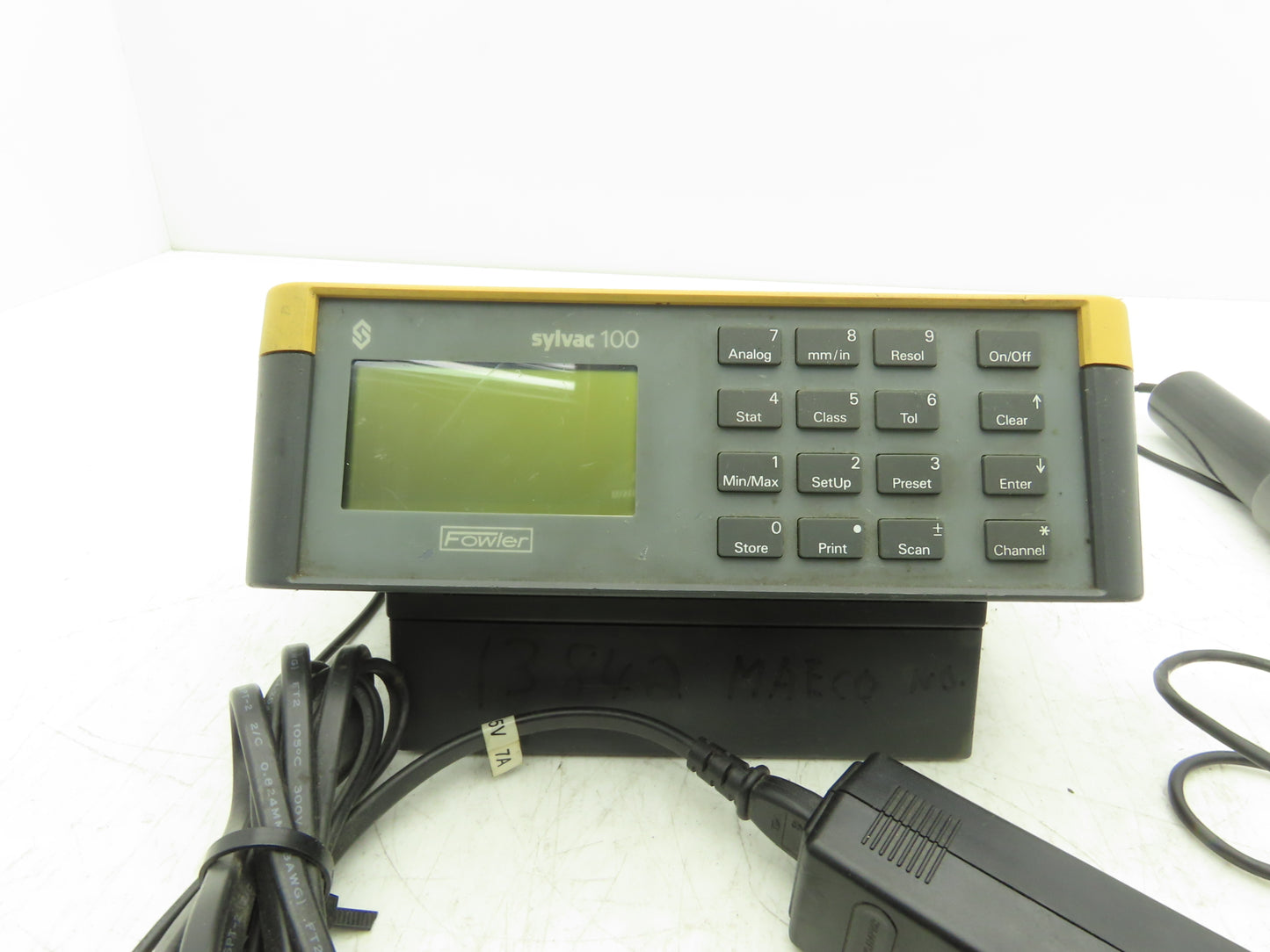 Fowler Sylvac 100 Digital Bore Gage Indicator Display Unit w/Probe 38.9-48mm