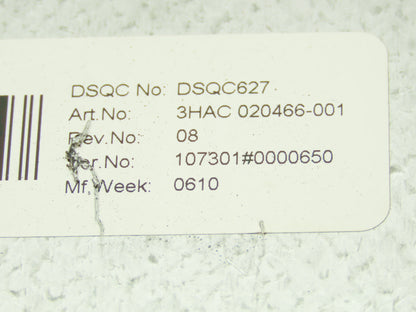 ABB 3HAC020466-001 DSQC627 EFORE SR92E120 Robot Power Supply 230VAC In 24V Out