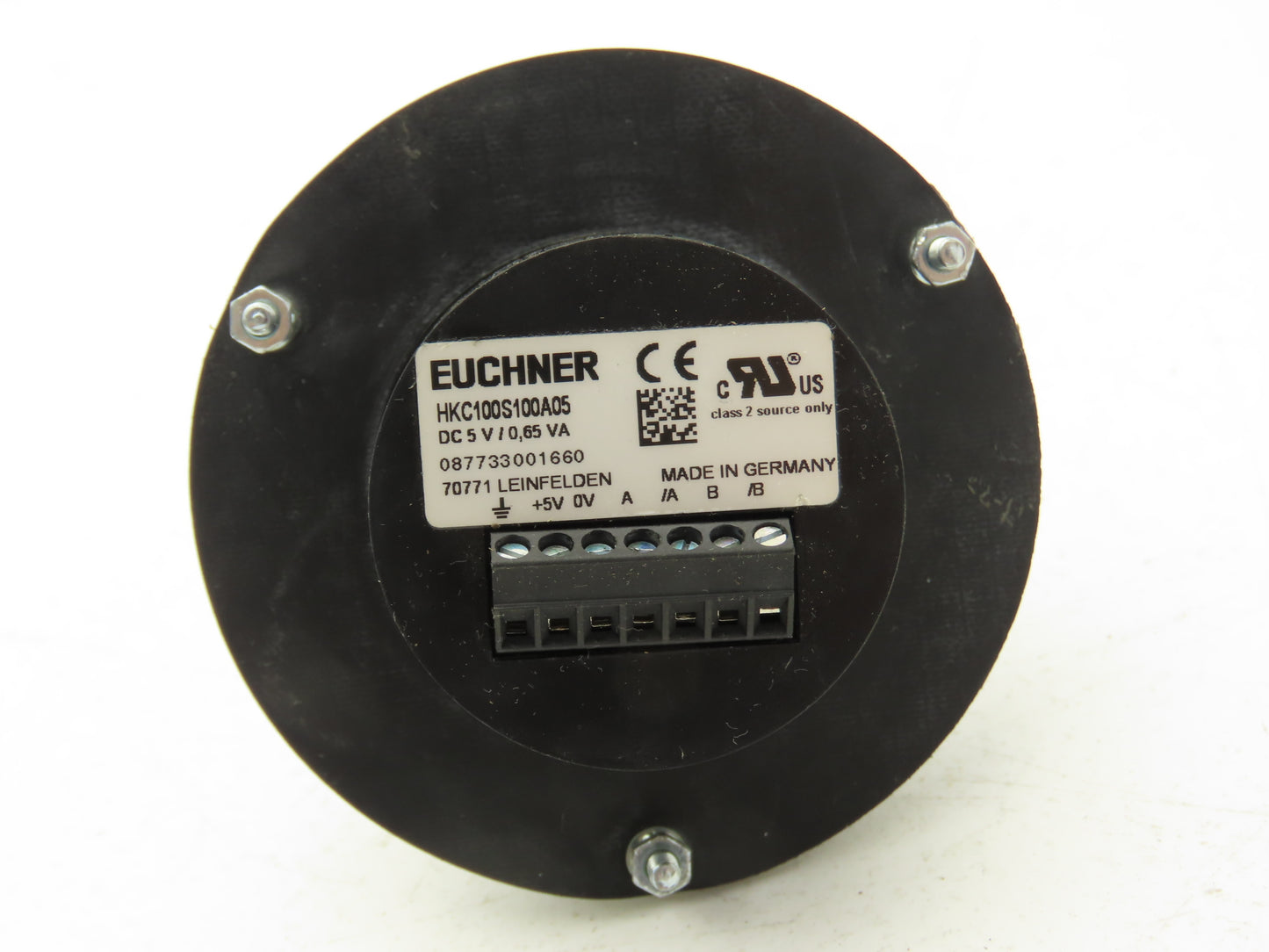 Euchner HKC100S100A05 Handwheel For Handheld Pendant 100 Detents/Rev Magnetic