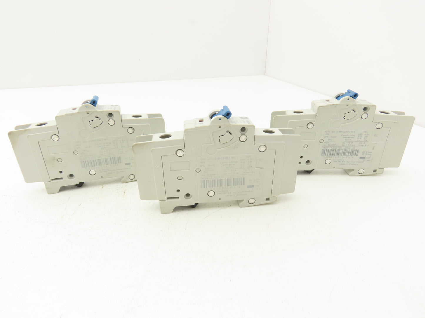Allen Bradley 1489-M1C130 Circuit Breaker 13A 1 Pole 480 VAC Ser D Lot of 3