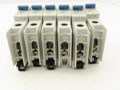 Allen Bradley Circuit Breaker 2/4/5/15/20A 1 Pole Mixed Lot of 6