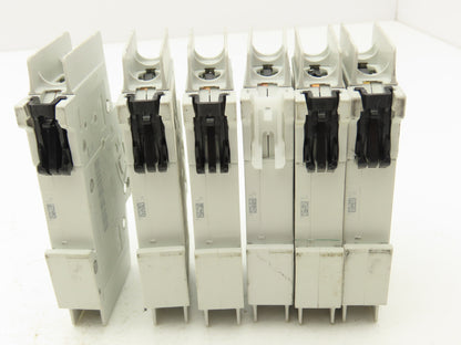 Allen Bradley Circuit Breaker 2/4/5/15/20A 1 Pole Mixed Lot of 6