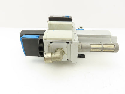 Festo MS6-LFR-1/2-D7-E-U-M-AD1-AS Air Line Filter Shut Off / Regulator Digital