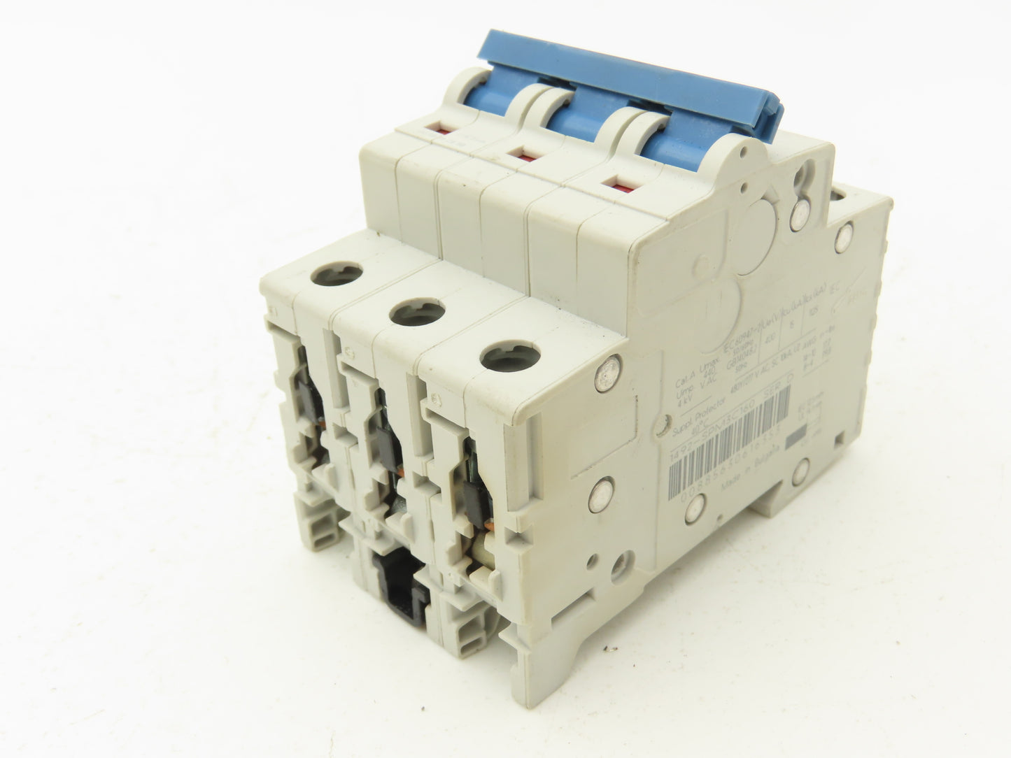 Allen Bradley 1492-SPM3C160 Circuit Breaker 16A 3 Pole 480 VAC Ser D