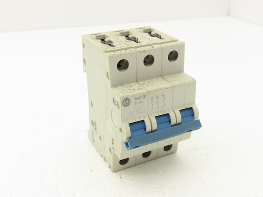 Allen Bradley 1492-SPM3C160 Circuit Breaker 16A 3 Pole 480 VAC Ser D