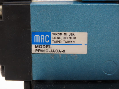 MAC 92B-AAF-BJA-DM-DDAP-1DM9  3-Station Solenoid Valve Manifold 24VDC 92 Series