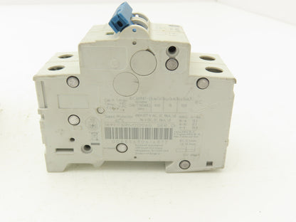 Allen Bradley 1492-SPM2D060 Circuit Breaker 6A 2 Pole 480 VAC Ser D Lot of 2
