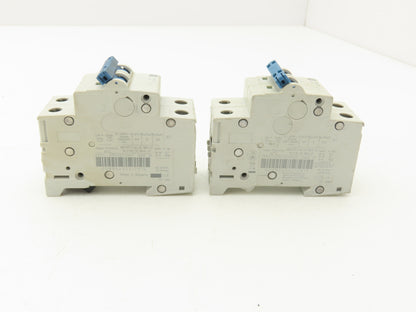 Allen Bradley 1492-SPM2D060 Circuit Breaker 6A 2 Pole 480 VAC Ser D Lot of 2