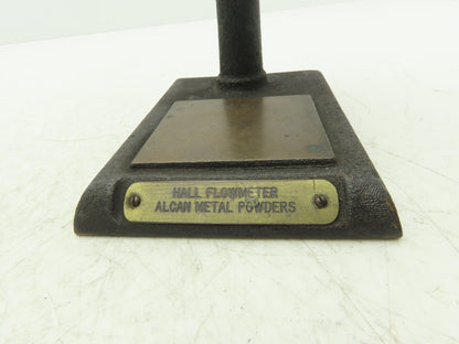 Alcan Metal Powders Hall Flow Meter Metal Powder Density Tester 2.5mm Funnel