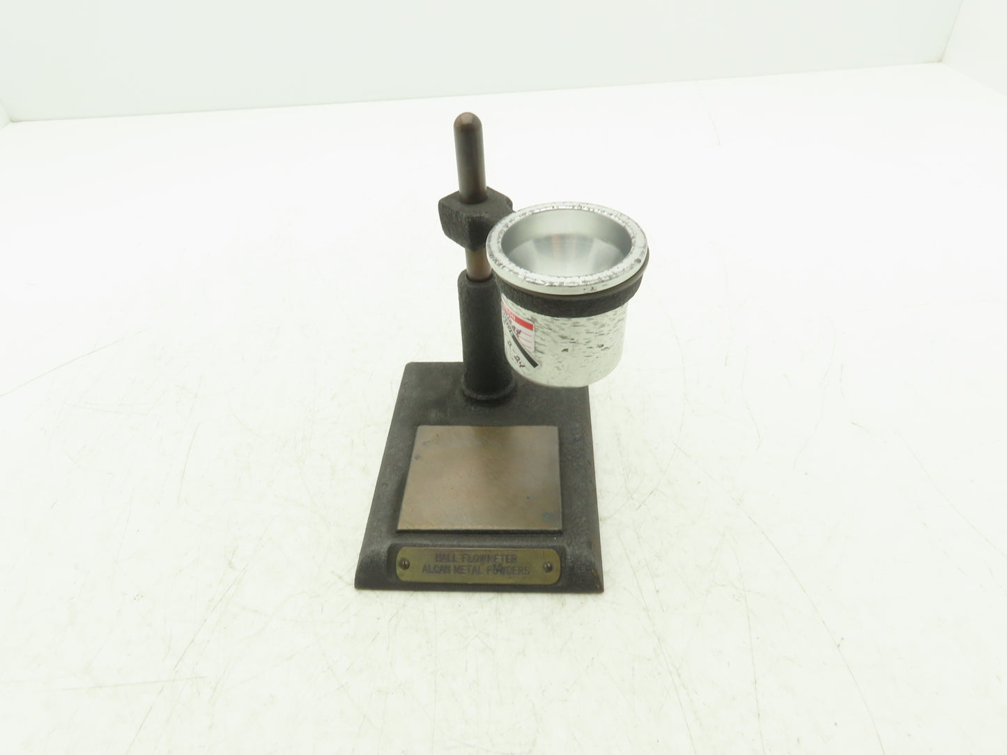 Alcan Metal Powders Hall Flow Meter Metal Powder Density Tester 2.5mm Funnel
