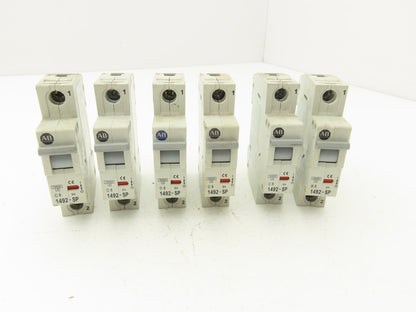Allen Bradley 1492SP1C080 1492-SP1C080 Circuit Breaker 8A 1 Pole Lot of 6